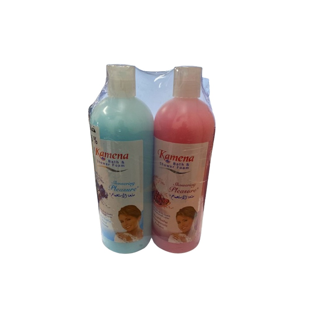 كامينا شاور رمان - Kamena Shower Pomegrante (750ml, +Shower 750ml Floral Discount 15%)