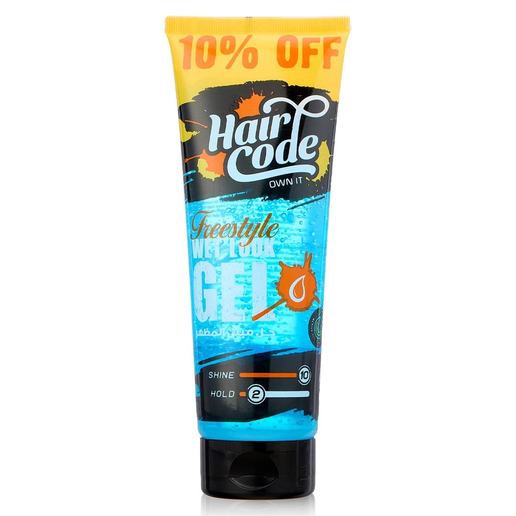 هيركود جل - Haircode Gel (250ml, Wet Look, discount 10%)