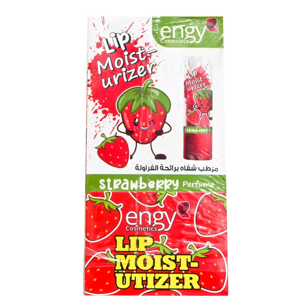 انجى مرطب شفاه - Engy Lip Care (4g, Strawberry, without)