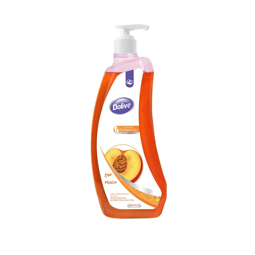 دوليف شاور خوخ  - Dolive shower Peach (1L)