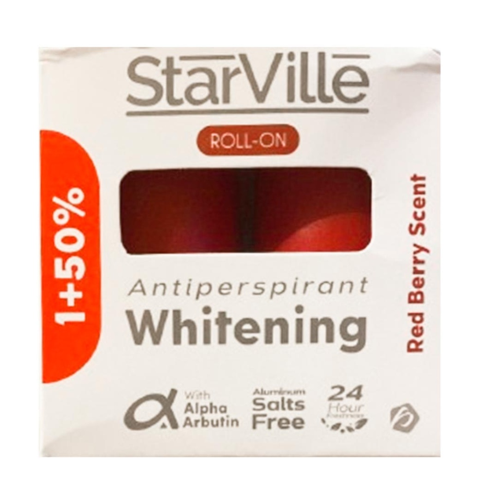 [6223012631800] ستارفيل رول اون - StarVille Roll On (60ml, without a smell, +1 Discount 50%)