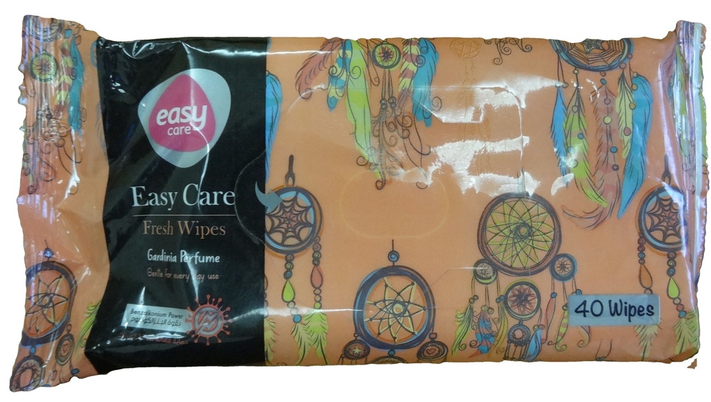 ايزى كير مناديل - Easy Care Wipes (Wet, Gardinia, 40PC)