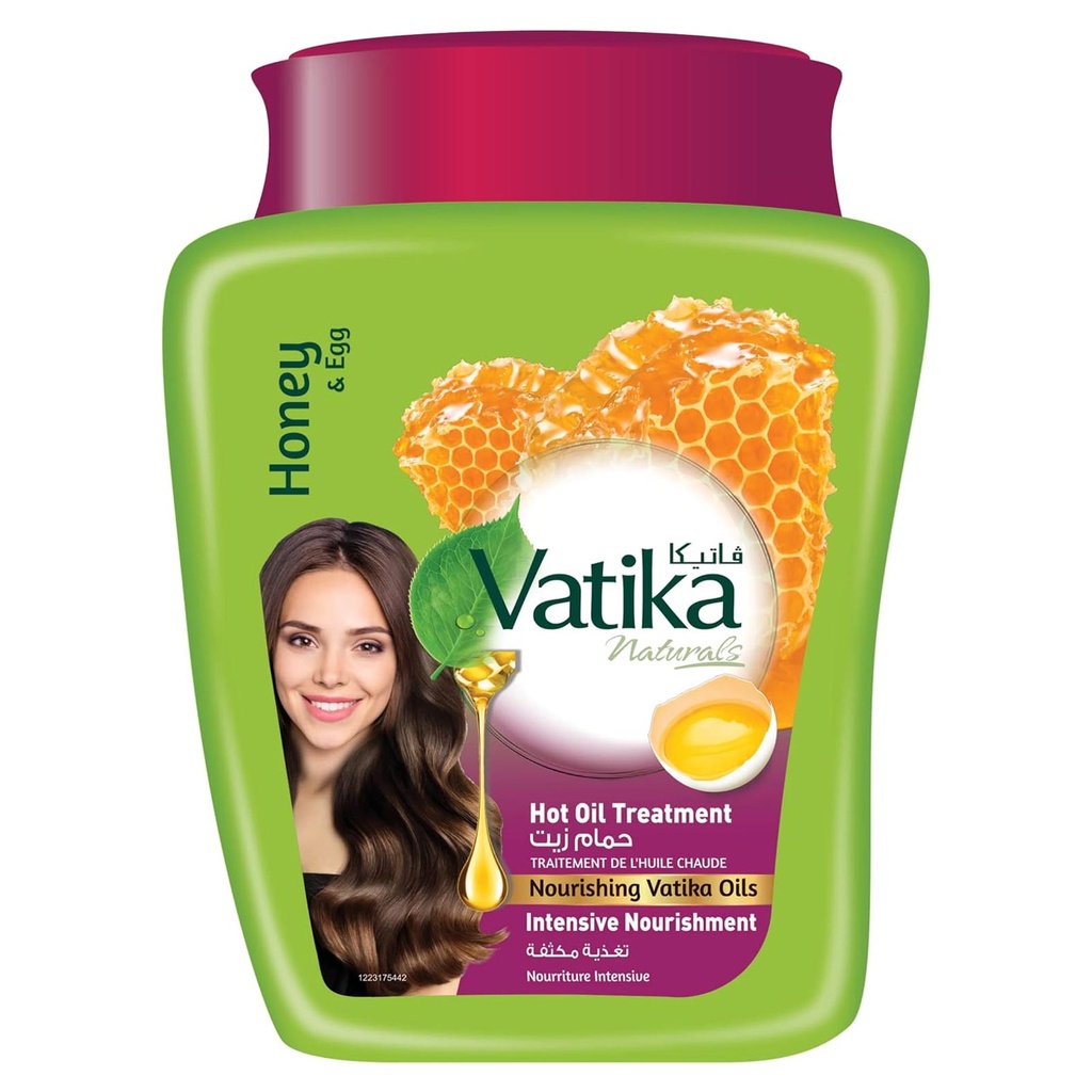 فاتيكا حمام كريم عسل  - Vatika Hair Mask Honey (450g)
