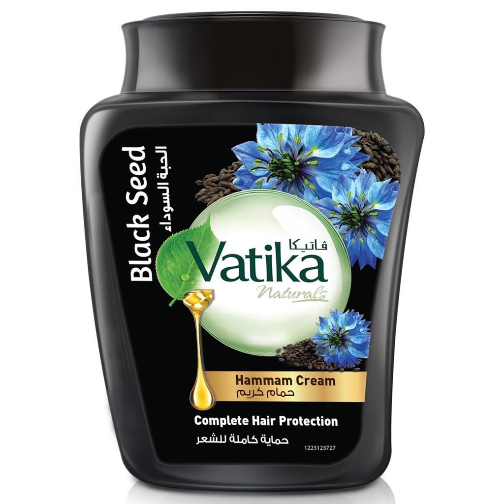 فاتيكا حمام كريم حبة بركة - Vatika Hair Mask Black Seed (450g)