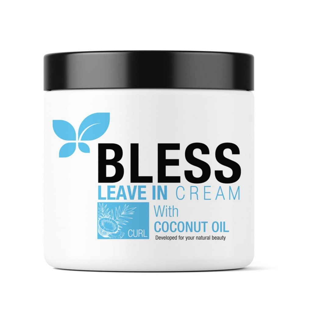 بليس كريم ليف ان بزيت جوز الهند - Bless Leave In Cream Coconut Oil (250ml)