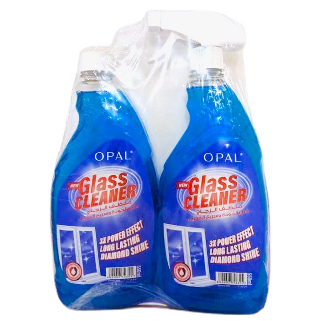 اوبال منظف زجاج - Opal Glass Cleaner (550ml×2, without)