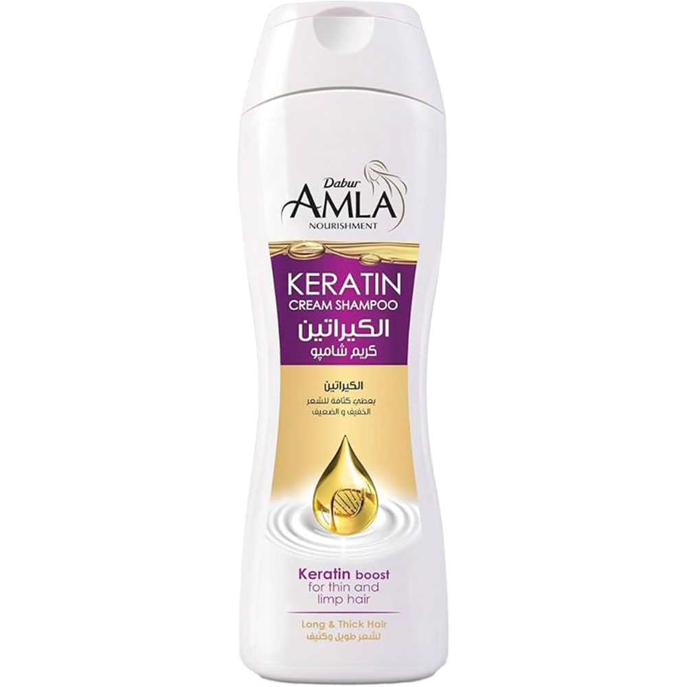 دابر املا كريم شامبو كيراتين - Dabur Amla Creme Shampoo Keratin (360ml)