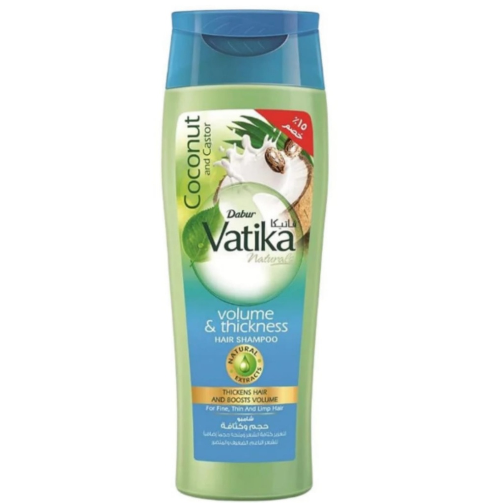 [6224007939437] فاتيكا شامبو - Vatika Shampoo (180ml, Coconut, discount 15%)