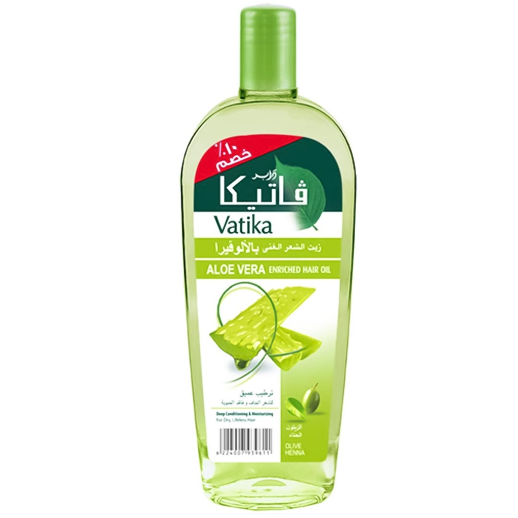 فاتيكا زيت - Vatika Oil (180ml, Aleovera, discount 10%)