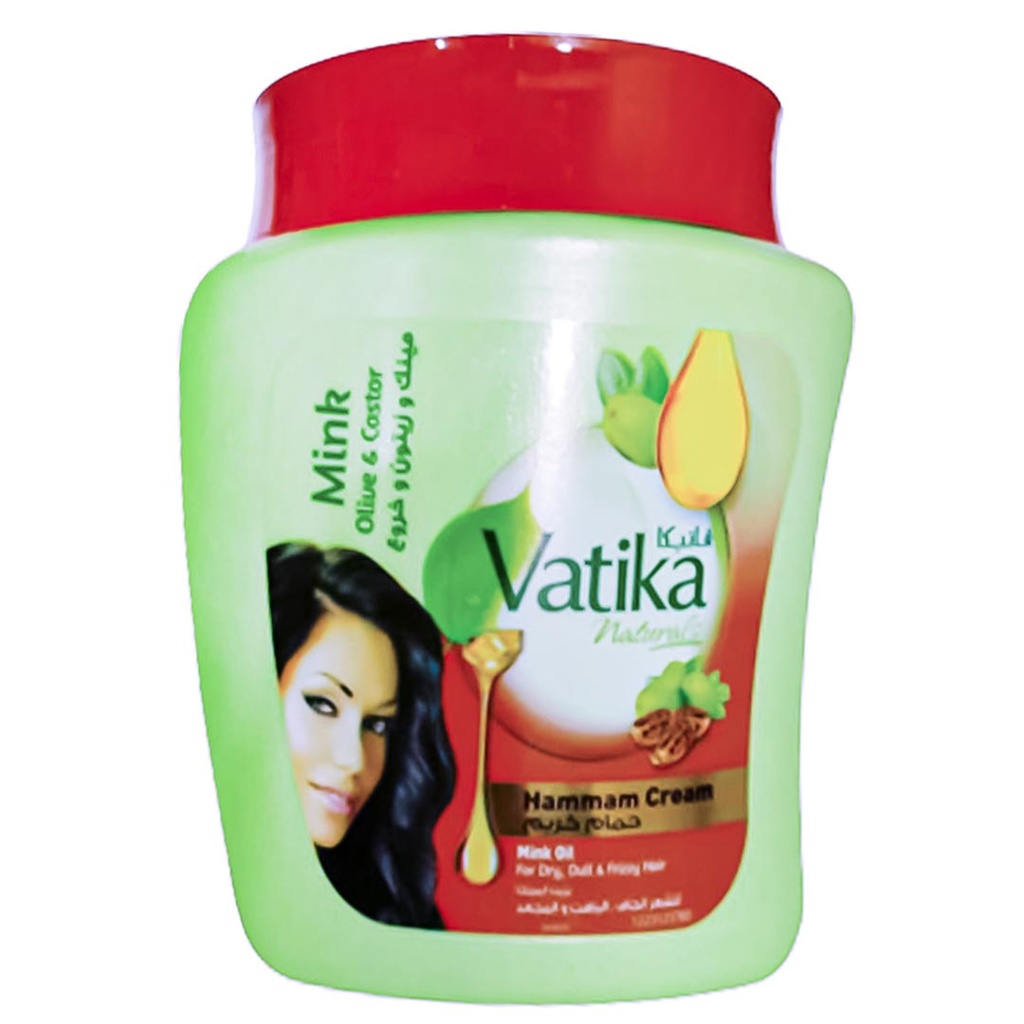فاتيكا حمام كريم مينك - Vatika Hair Mask Mink (450g)