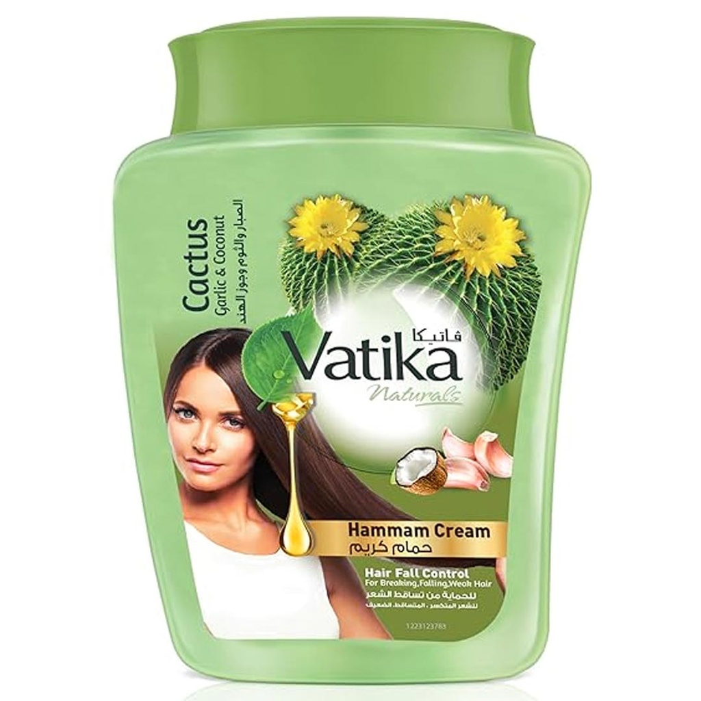 فاتيكا حمام كريم صبار - Vatika Hair Mask Cactus (225g)