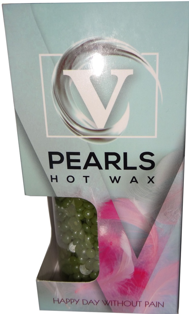 [6224008820529] فى بيرلز وكس خرز - V Pearls Wax Beads (370g, Green)