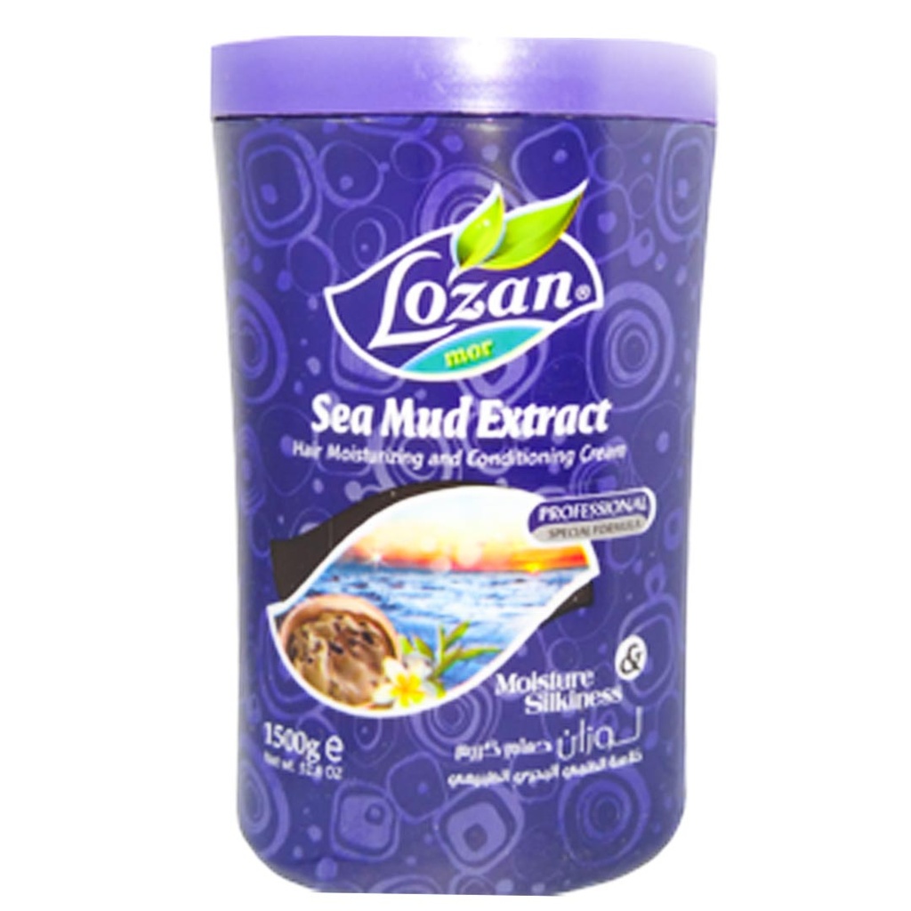 لوزان حمام كريم - Lozan Hair Mask (1500g, Marine silt)