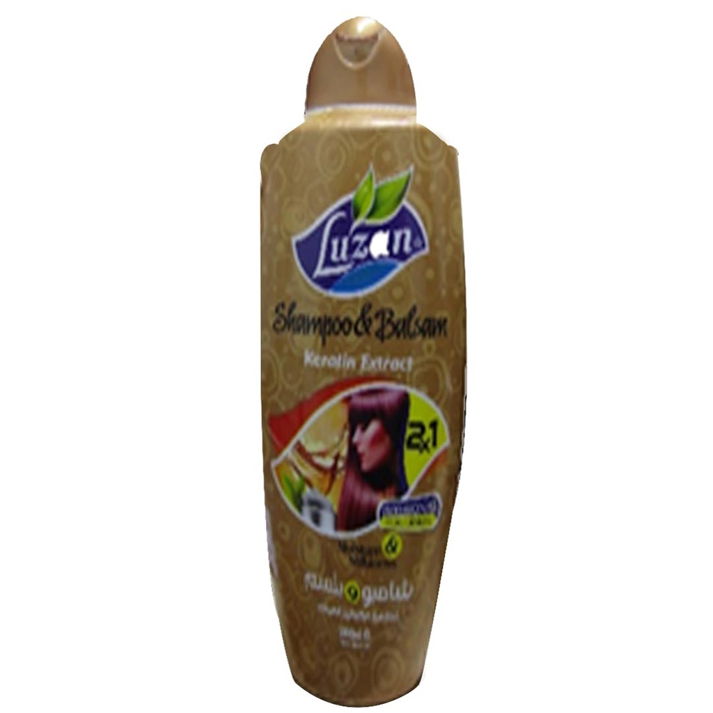 لوزان شامبو&بلسم - Luzan Shapoo&Balsam (1L, Keratin)