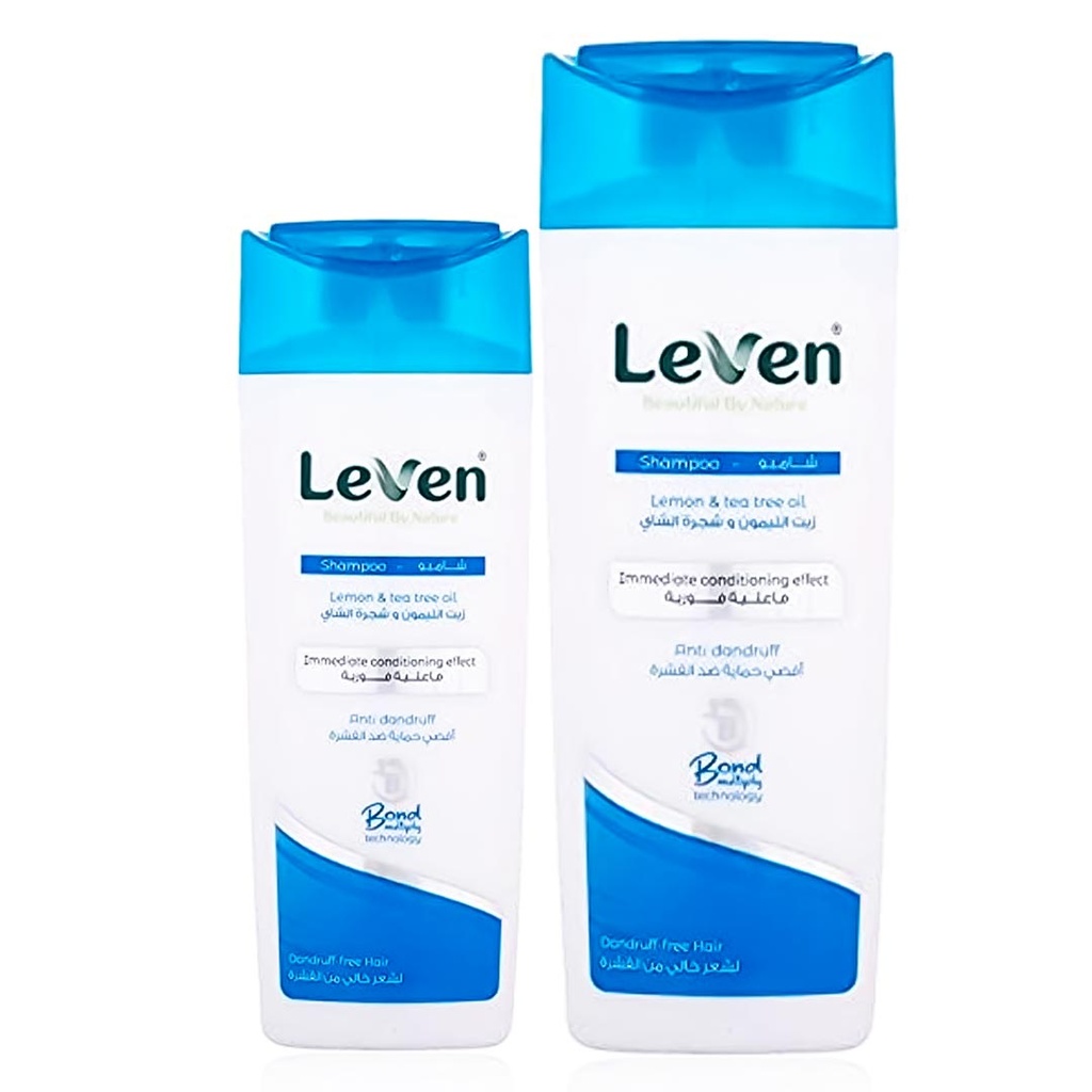 ليفين شامبو - Leven Shanpoo (400ml, anti-dandruff, +Shampoo200ml)