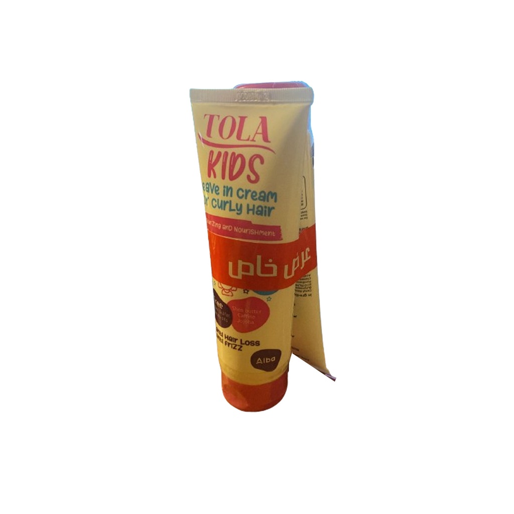 تولا كيدز ليف ان كريم  - Tola Kids Leave in Cream (120ml, +1 special offer)