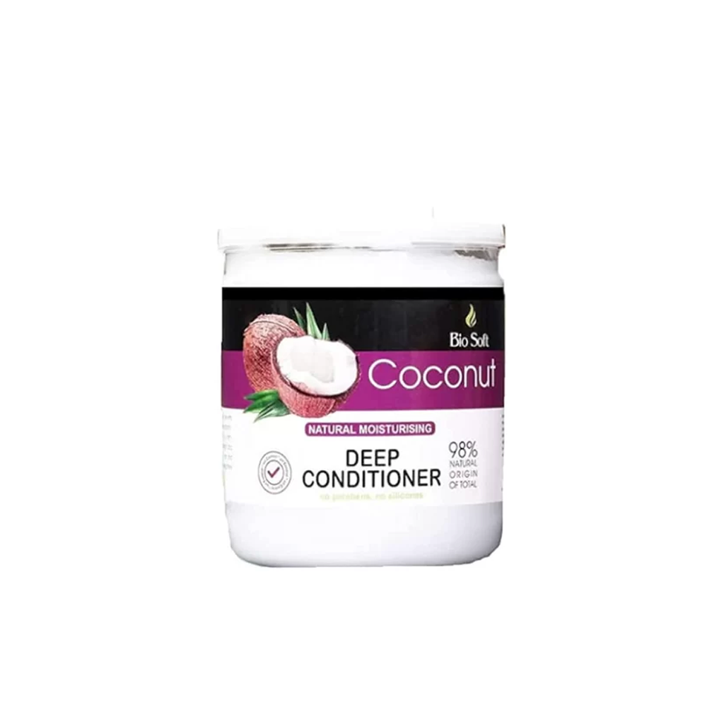 بايو سوفت حمام كريم جوز هند - Bio Soft Deep Conditioner Coconut (500ml)