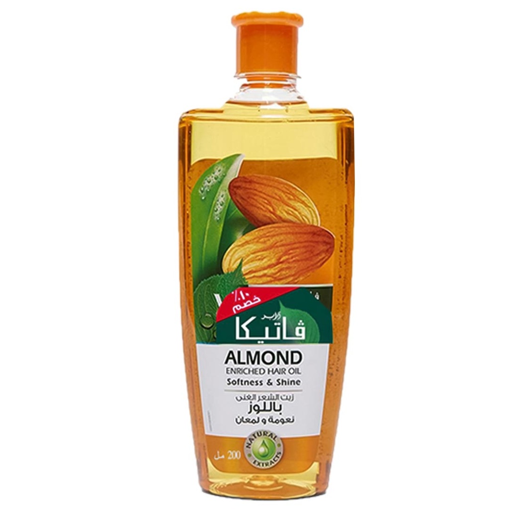 [6291069651072] فاتيكا زيت - Vatika Oil (180ml, Almond, discount 10%)