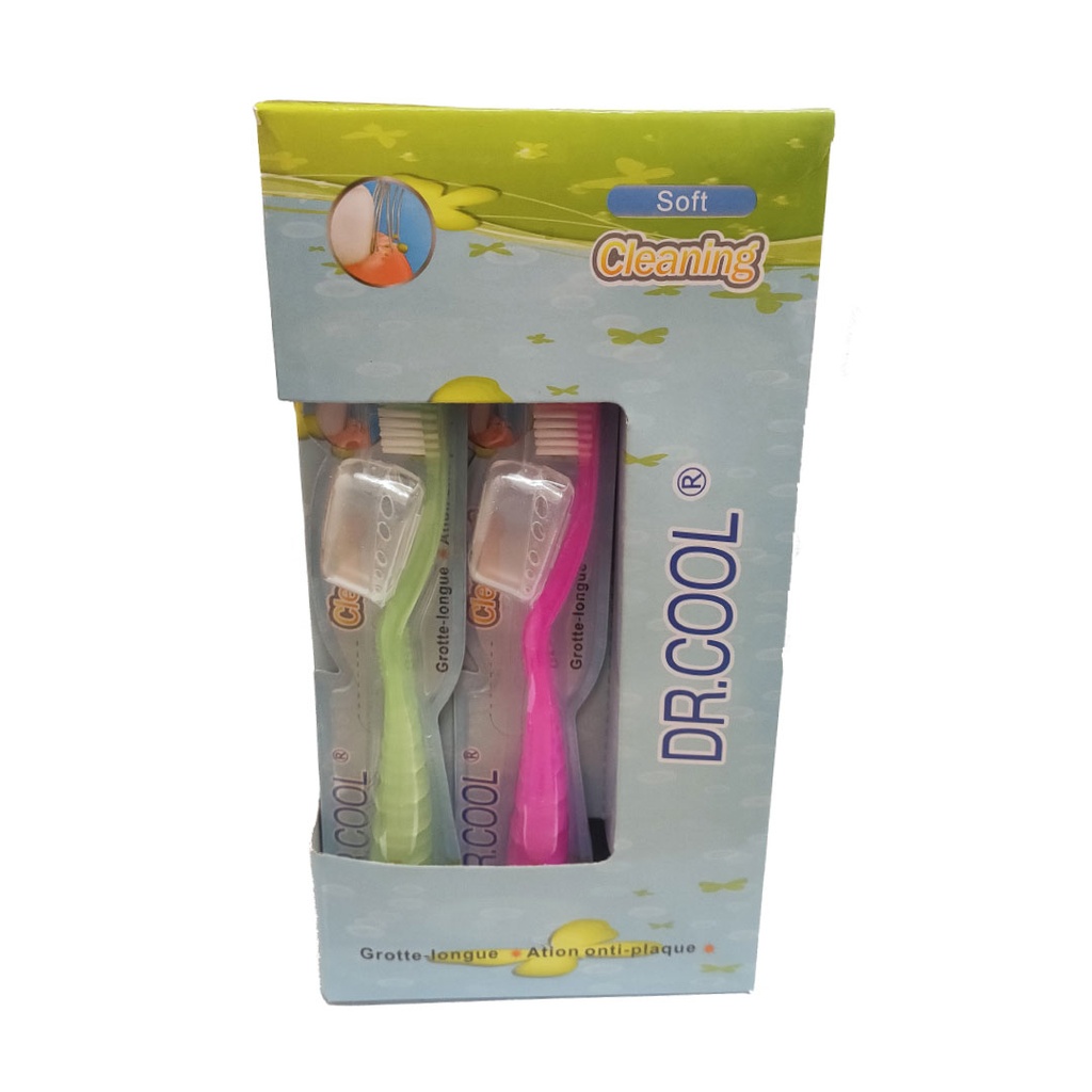 دكتور كول فرشاة اسنان - Dr.Cool Tooth Brush Adult (No:P-308, Soft)
