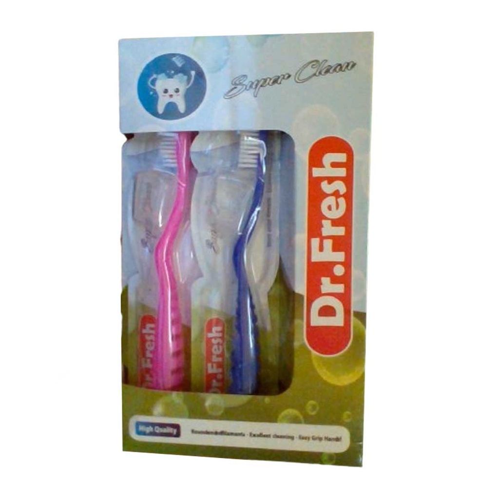 دكتور فريش فرشاة اسنان - Dr-Fresh Tooth Brush (Hard)