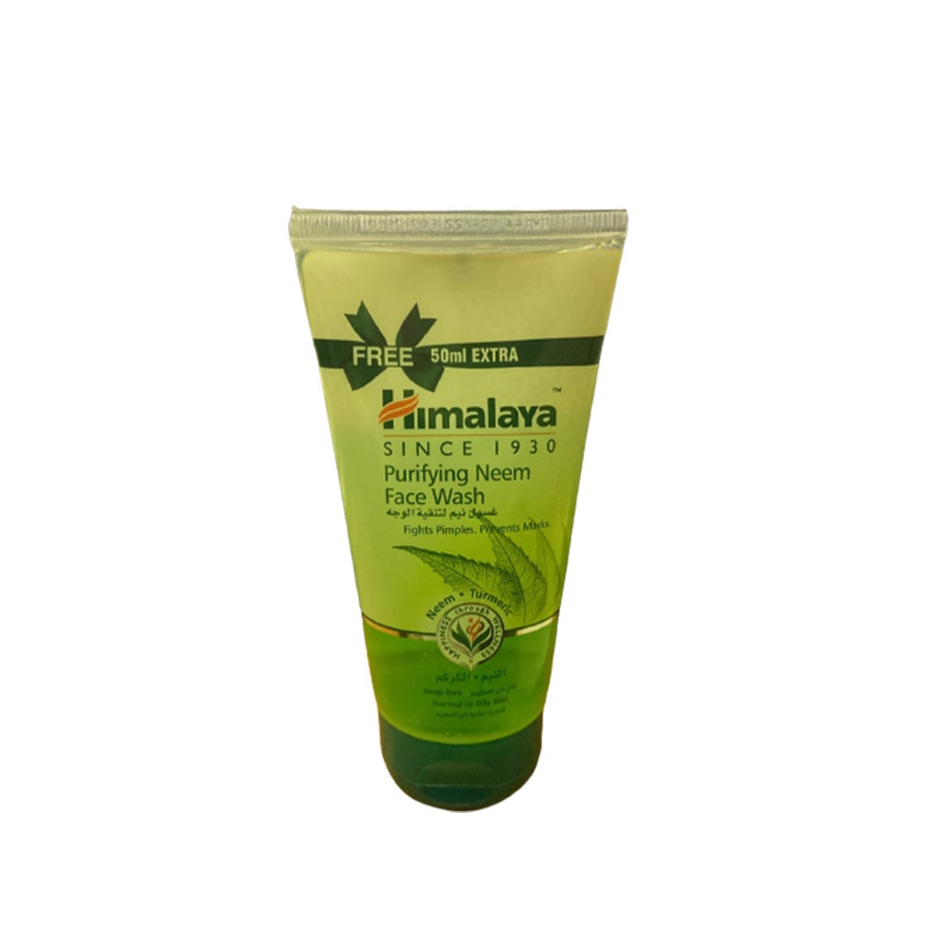 [8901138512002] هيمالايا غسول نيم&كركم - Himalaya Wash Neem&Turmeric (100ml, +50ml Free)