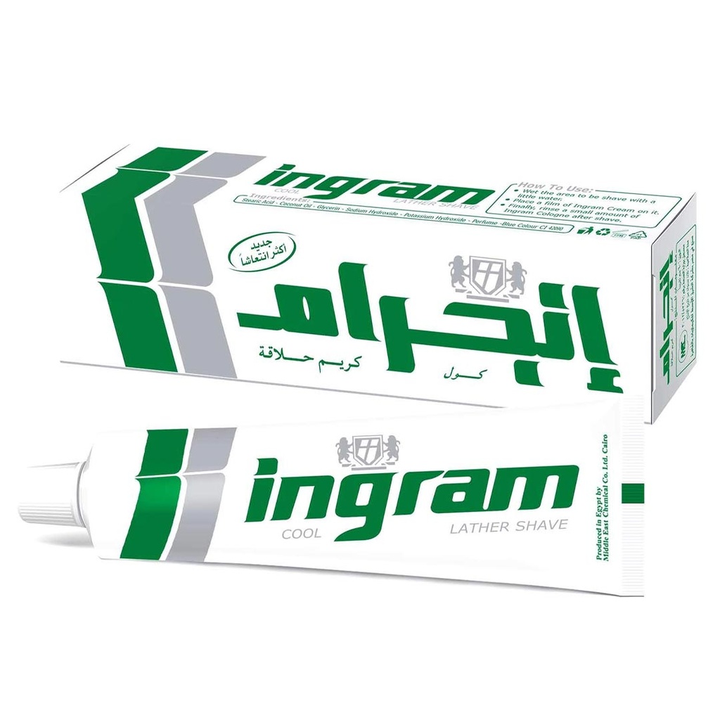 [اخضر] انجرام كريم حلاقة - Ingram Shaving Cream (40g, Green)