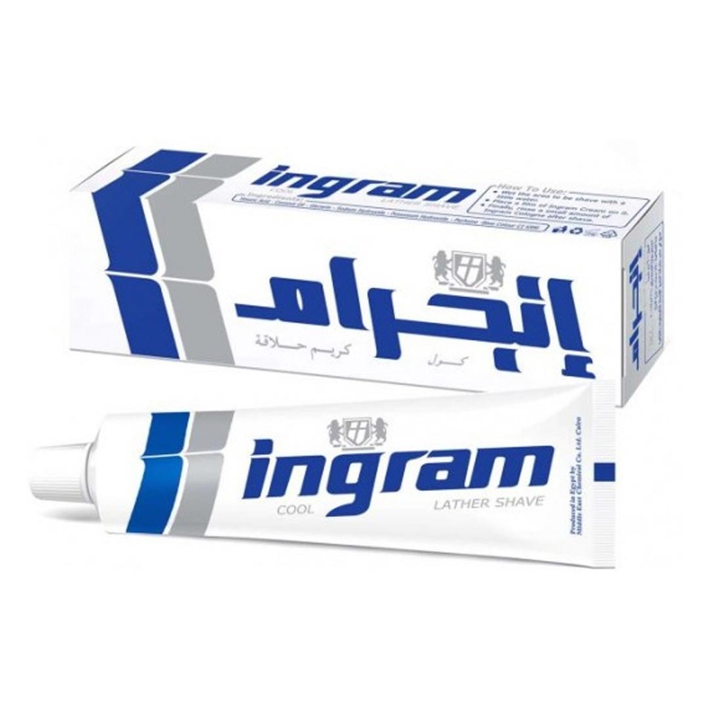 [ازرق] انجرام كريم حلاقة - Ingram Shaving Cream (40g, Blue)