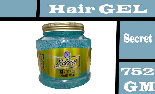 [ازرق] سيكريت جل - Secret Gel (752g, Medium HairFood)