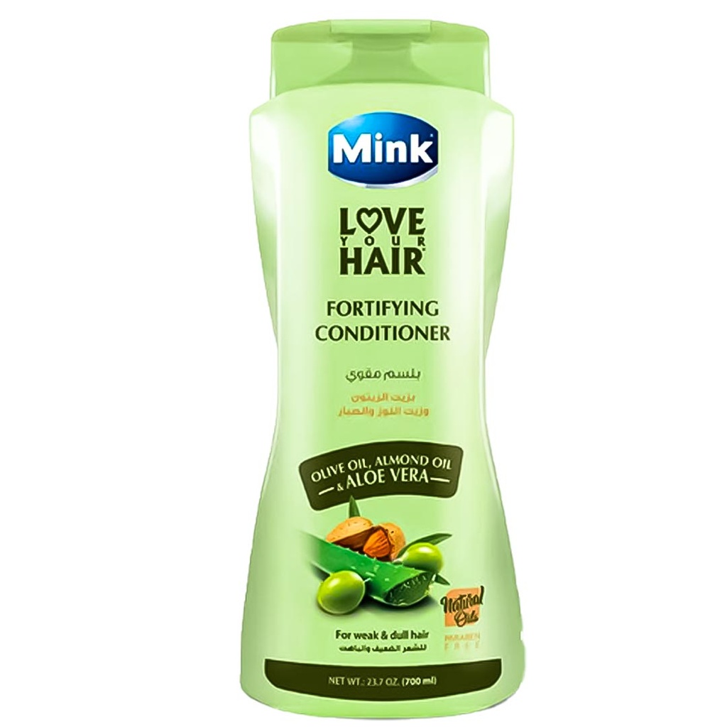 [مقوى] مينك بلسم - Mink Conditioner (400ml, Olive&Almond, without)