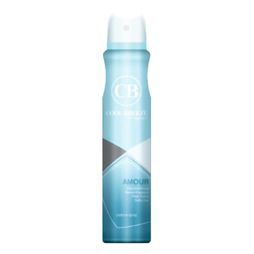 (سى بى) كول بريز سبراى - CB) COOL BREEZE Spray) (Woman, 200ml, Amour)