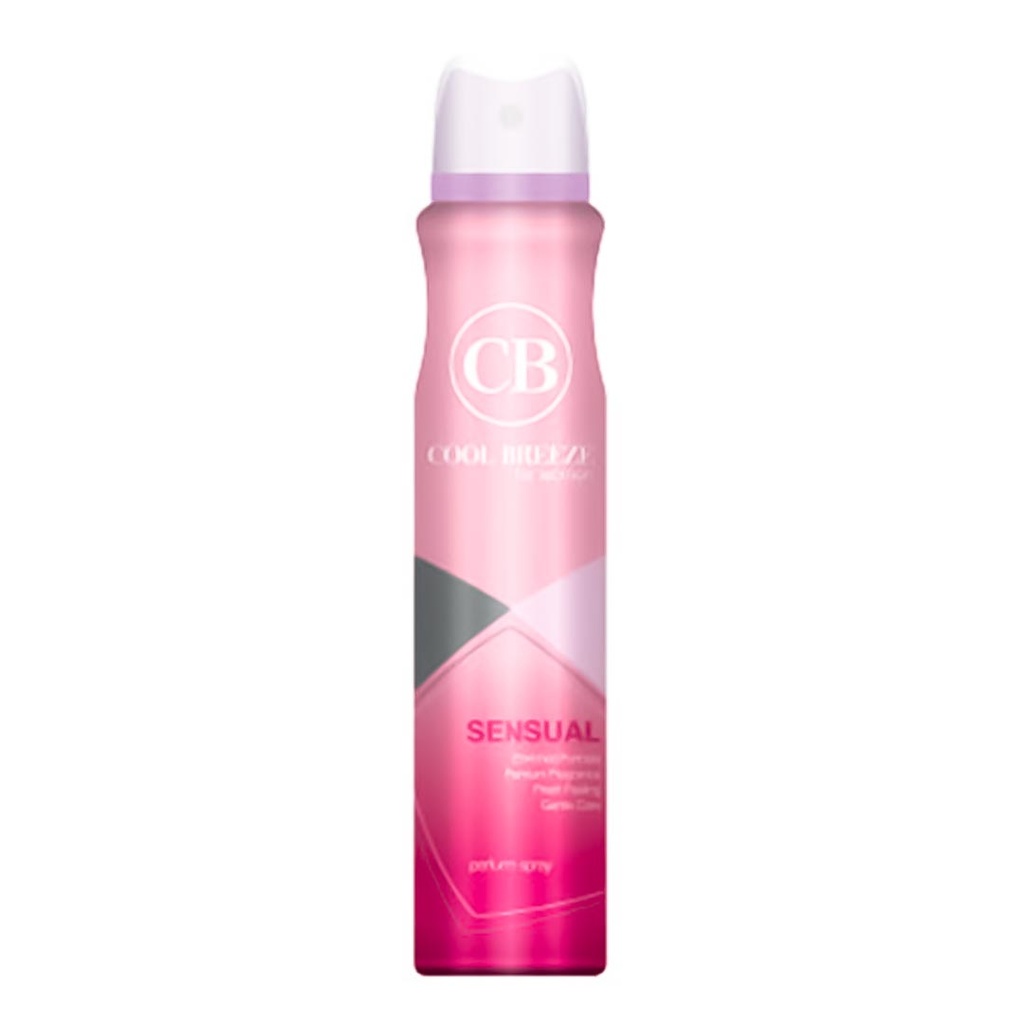(سى بى) كول بريز سبراى - CB) COOL BREEZE Spray) (Woman, 200ml, Sensual)