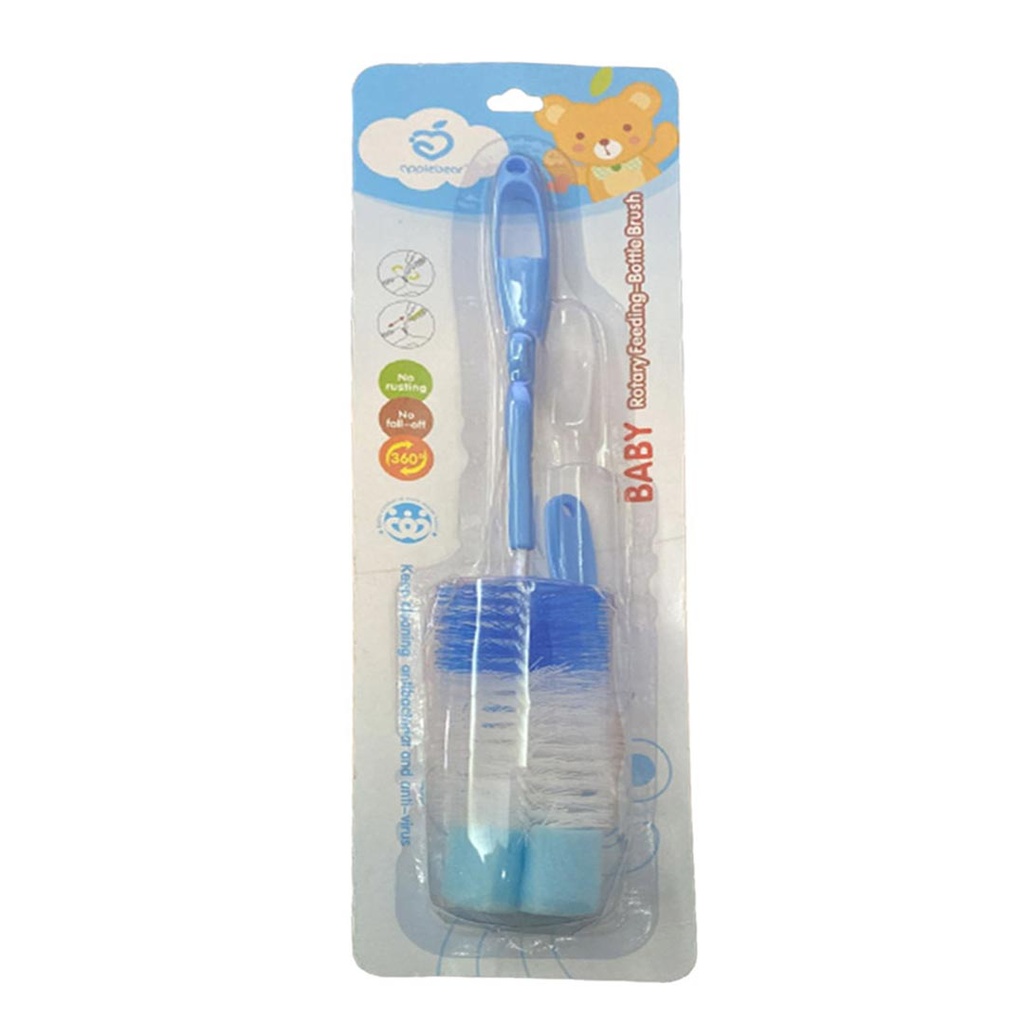 ابل بير فرشاة تنظيف ببرونة - Apple bear cleaning bottle brush (No:AB-6)