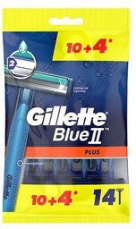 [7702018844944] جيليت بلو 2 بلس - Gillette Blue 2 Plus (رجالى, 10+4PC)