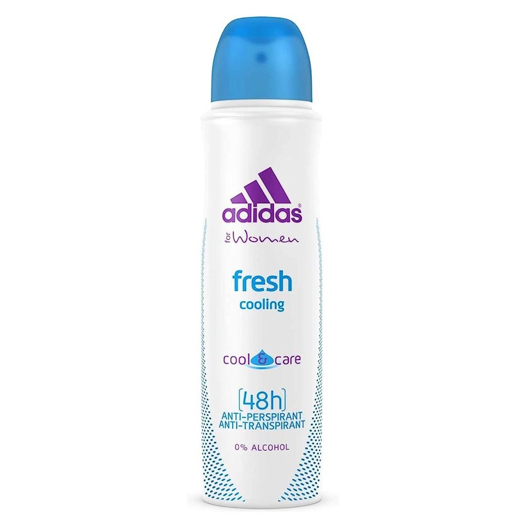 اديداس سبراى - Adidas Spray (Woman, 150ml, Fresh Cooling)