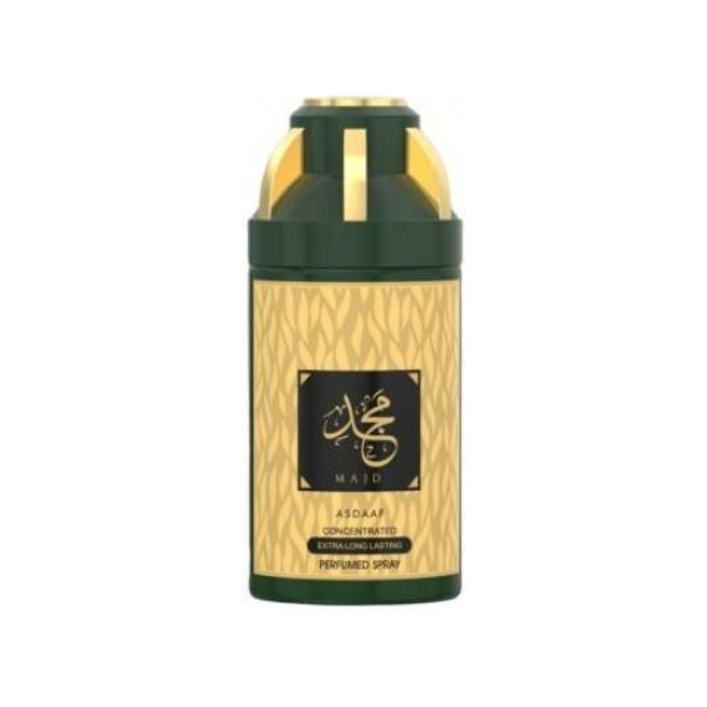 اصداف سبراى - Asdaaf Spray (Unisex, 250ml, Majd)