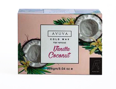 افوفا شمع بارد - Avuva Cold Wax (cold wax, 228g, Coconut&Vanilla)