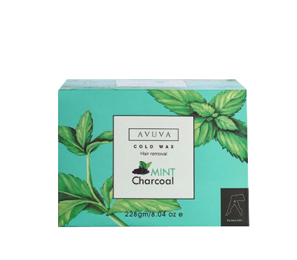 افوفا شمع بارد - Avuva Cold Wax (cold wax, 228g, Mint&Charcoal)