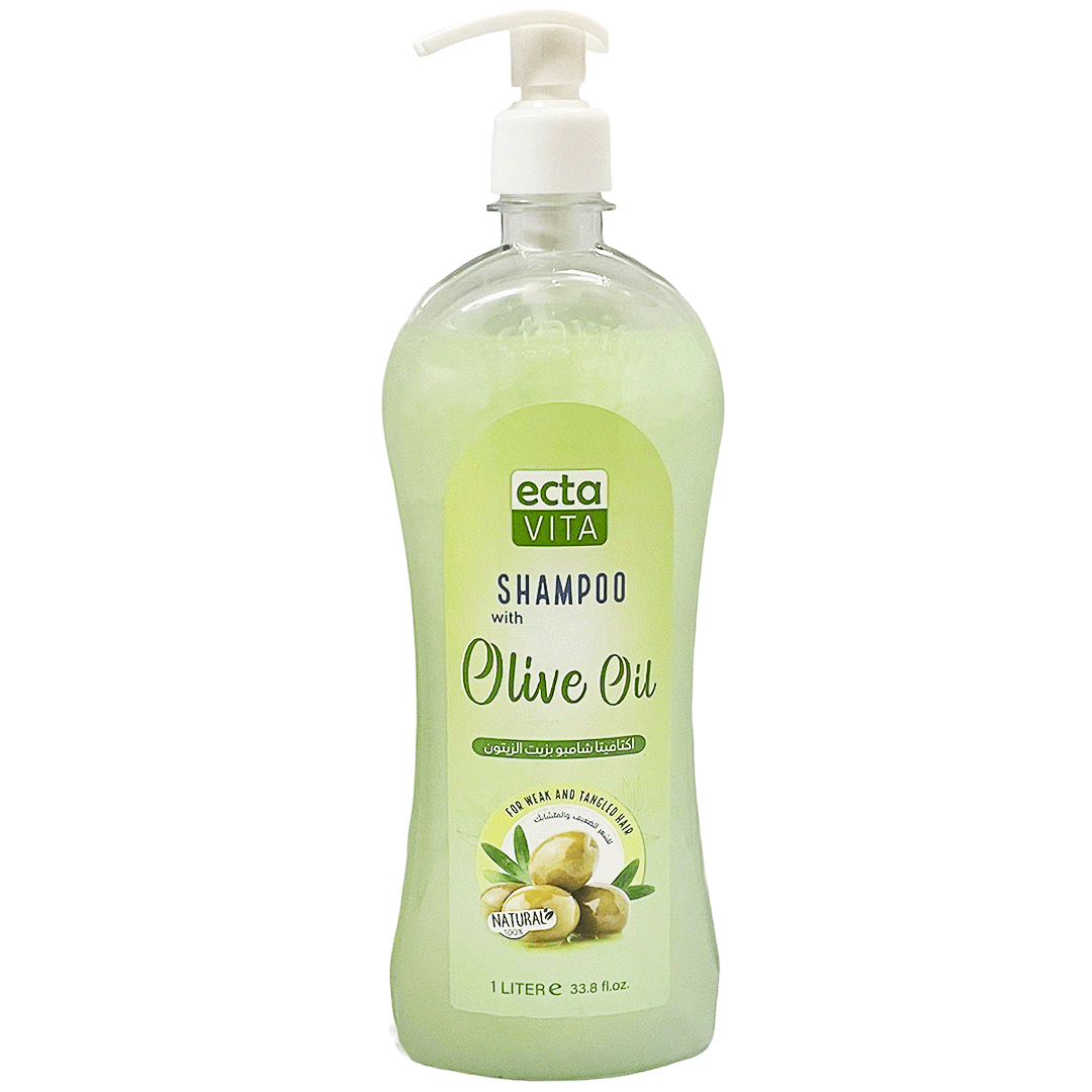 اكتافيتا شامبو زيت زيتون - Ecta Vita Shampoo Olive Oil (1L)