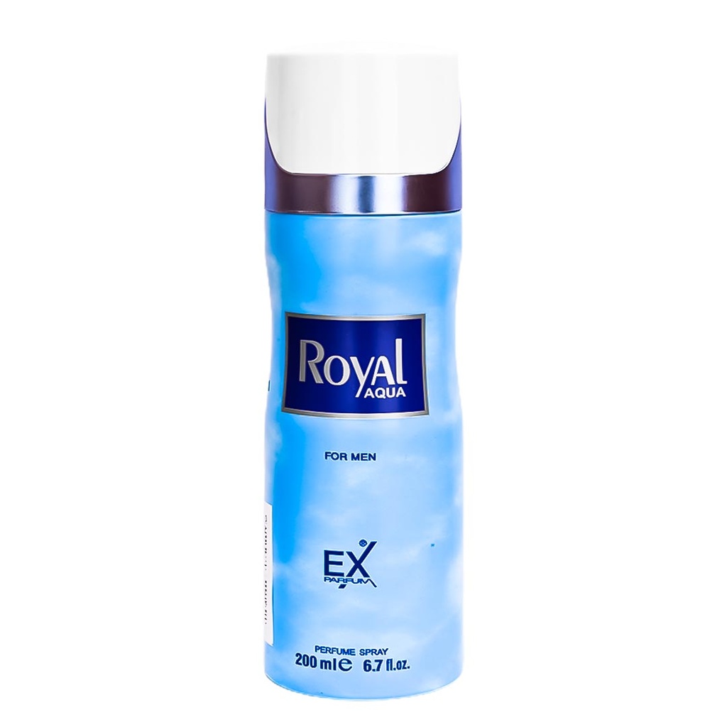 اكس برفيوم سبراى - EX Parfum Spray (men, 200ml, Royal Aqua)