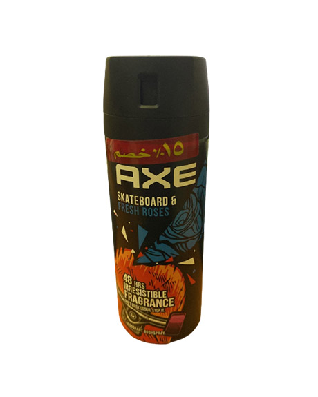 اكس سبراى - Axe Spray (men, 150ml, Skateboard&Fresh Roses, discount 15%)