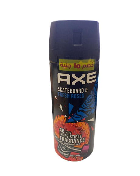 اكس سبراى - Axe Spray (men, 150ml, Skateboard&Fresh Roses, Discount 15 L.E)