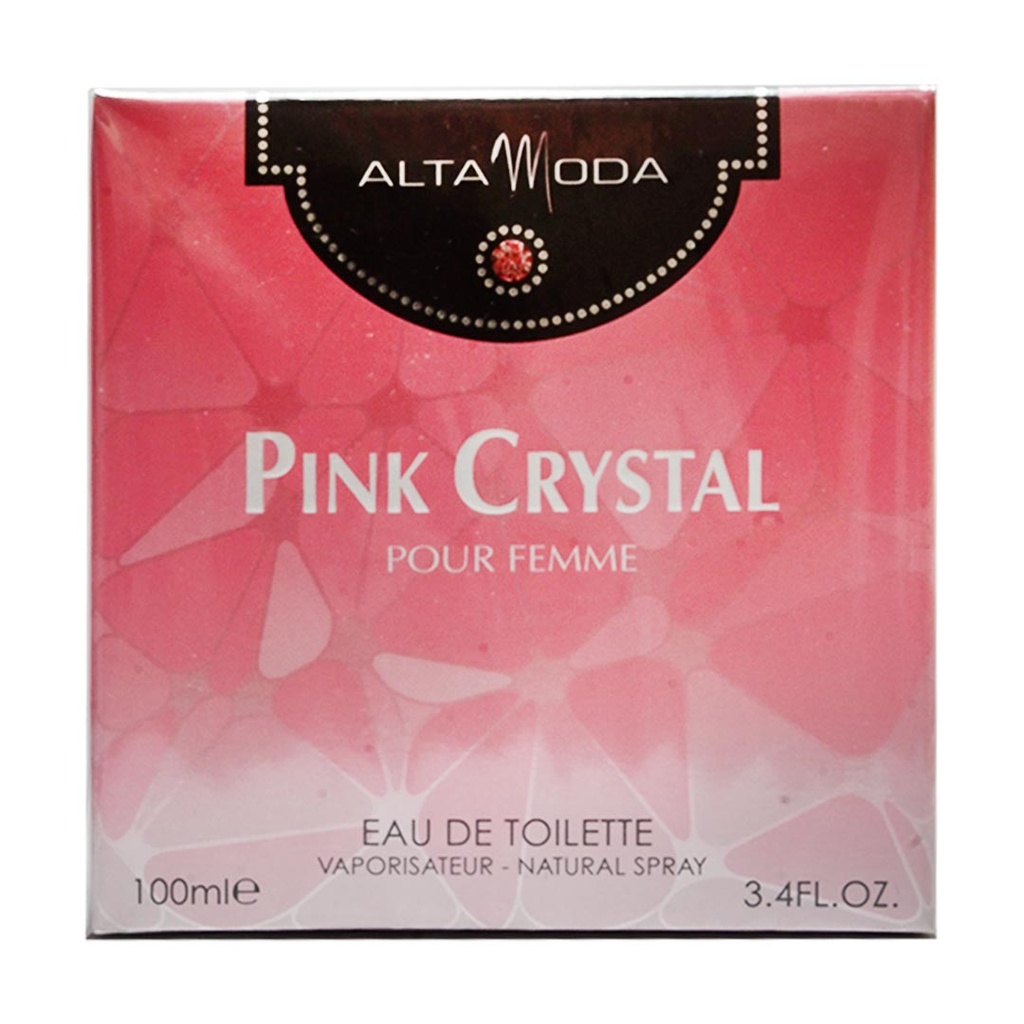 التا مودا بينك كريستال - Alta Moda Pink Crystal EDT-W (100ml)