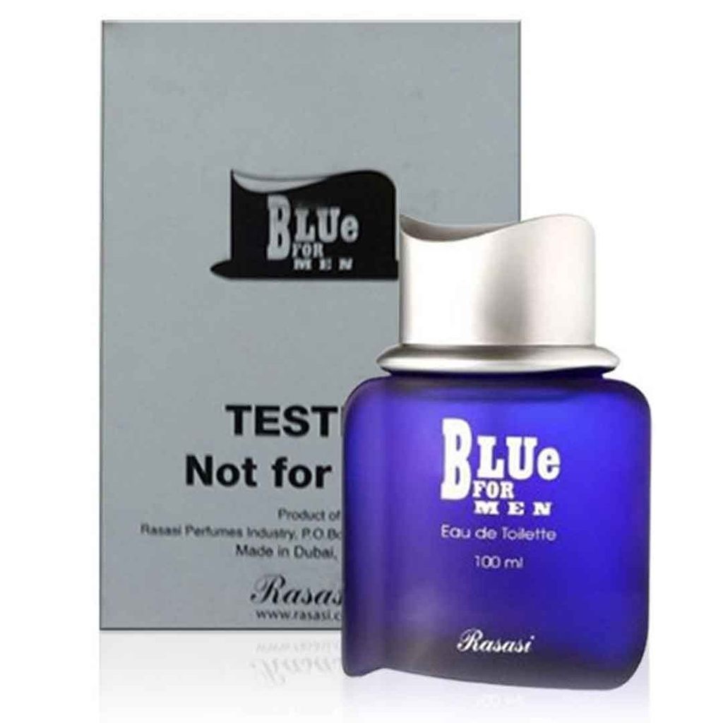 الرصاصى بلو فور مان تستر - Rasasi Blue For Men Tester EDP-M (100ml)