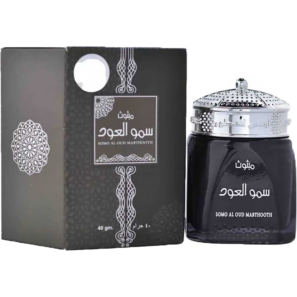 الماس مبثوث بخور سمو  العود - Almas Mabthooth incense Somo Al Oud (40g)