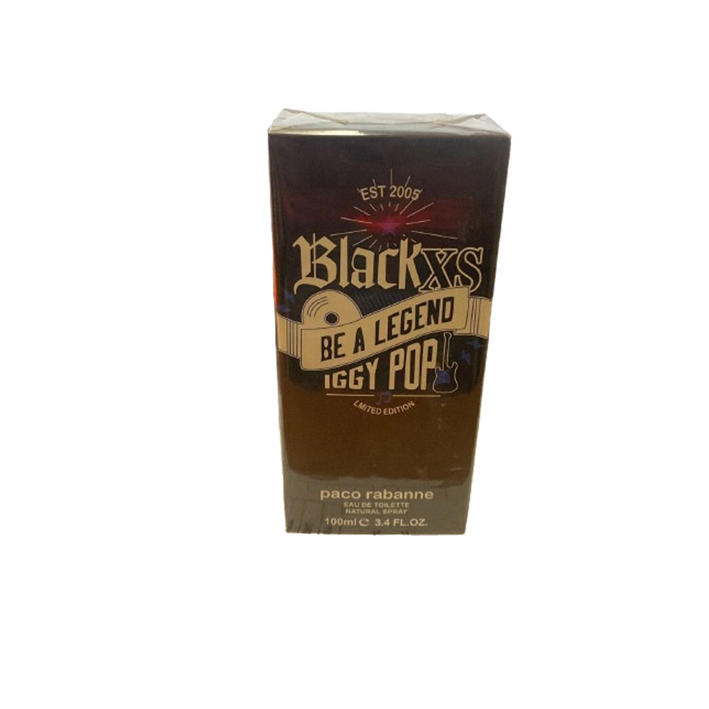 المتحدة بلاك اكس اس بى ا ليجند ايجى بوب - Almthda Black Xs Be A Legend Iggy Pop EDT-M (100ml)