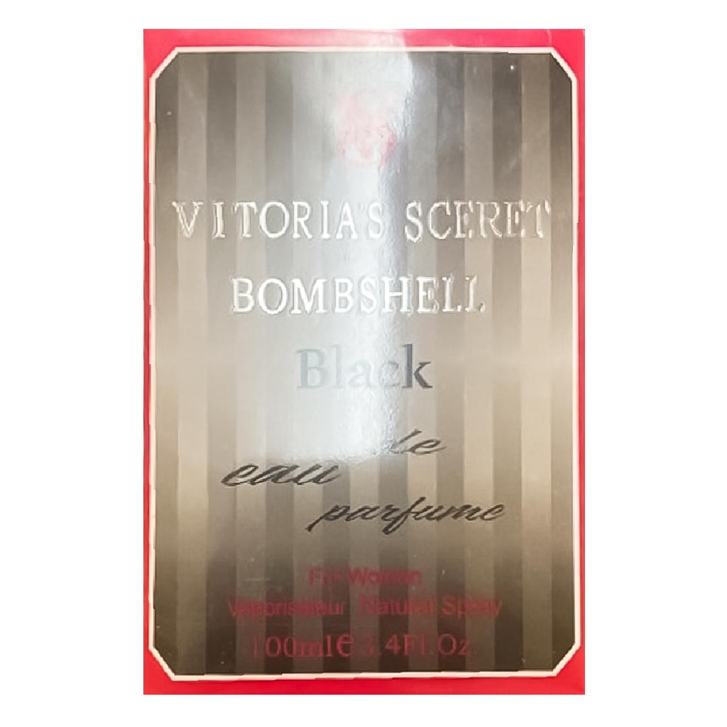 المدينة فيكتوريا سيكريت بومبشيل بلاك - ElMadina Victoria's Secret Bombshell Black EDP-W (100ml)