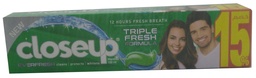 كلوس اب - Closeup (ايفر فريش, 100ml, منتول فريش, خصم 15%)