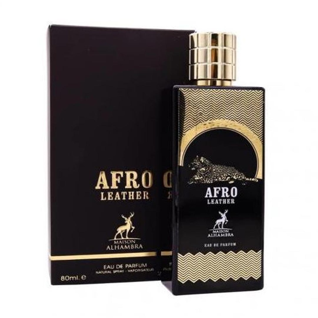 الهامبرا افرو ليذر - Alhambra Afro Leather EDP-M (80ml)