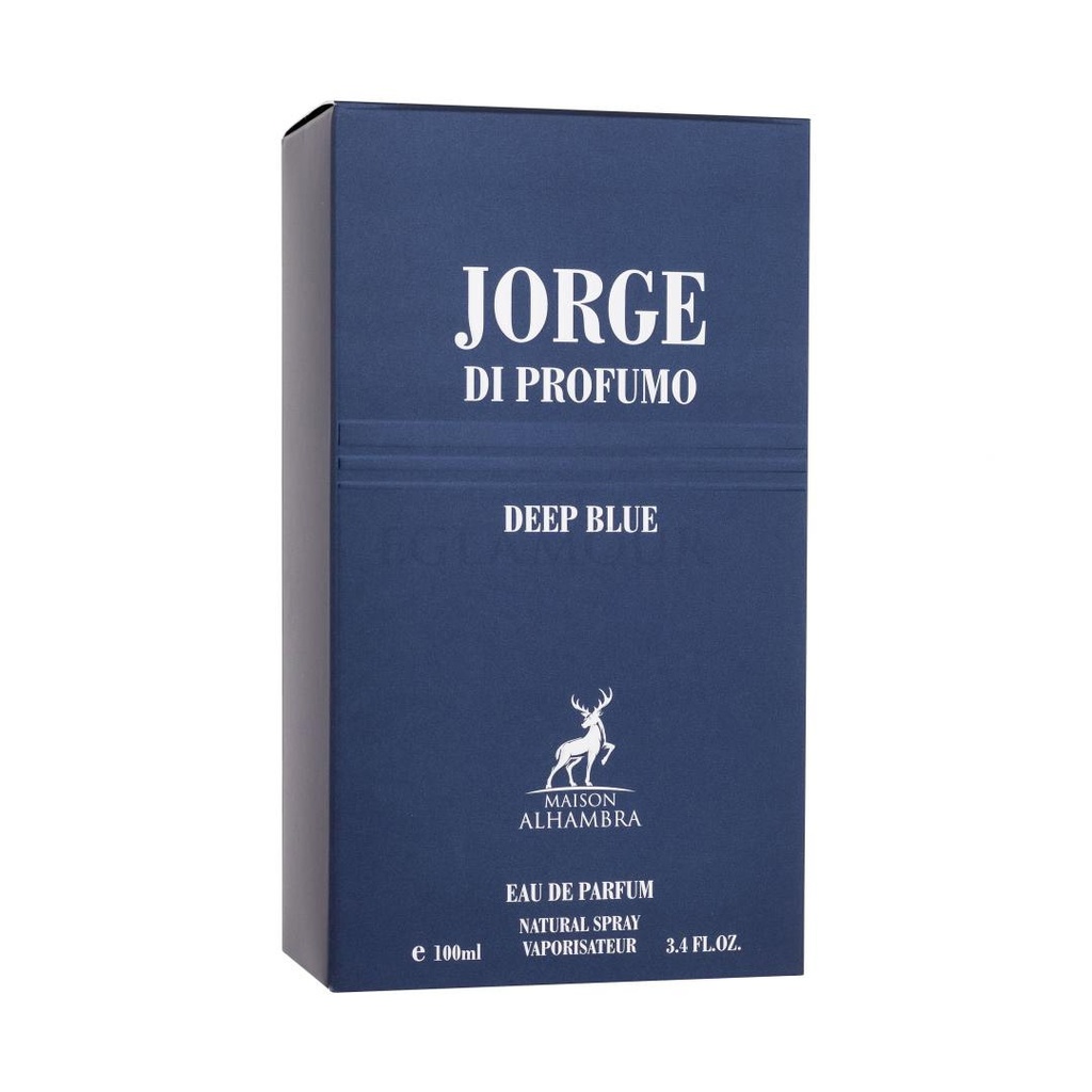 الهامبرا جورجى دى بروفومو ديب بلو - Alhambra Jorge Di Profumo Deep Blue EDP-M (100ml)