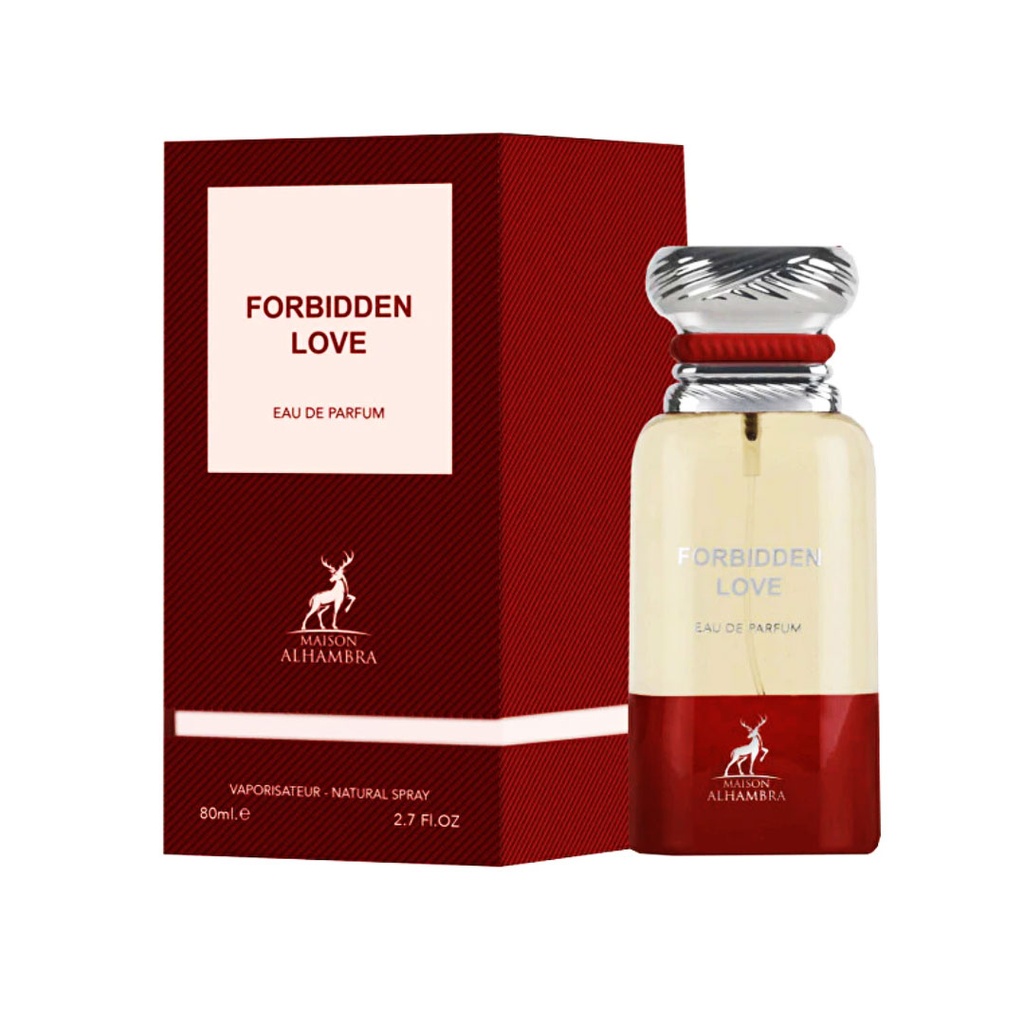 الهامبرا فوربيدن لوف - Alhambra Forbidden Love EDP-M&W (80ml)
